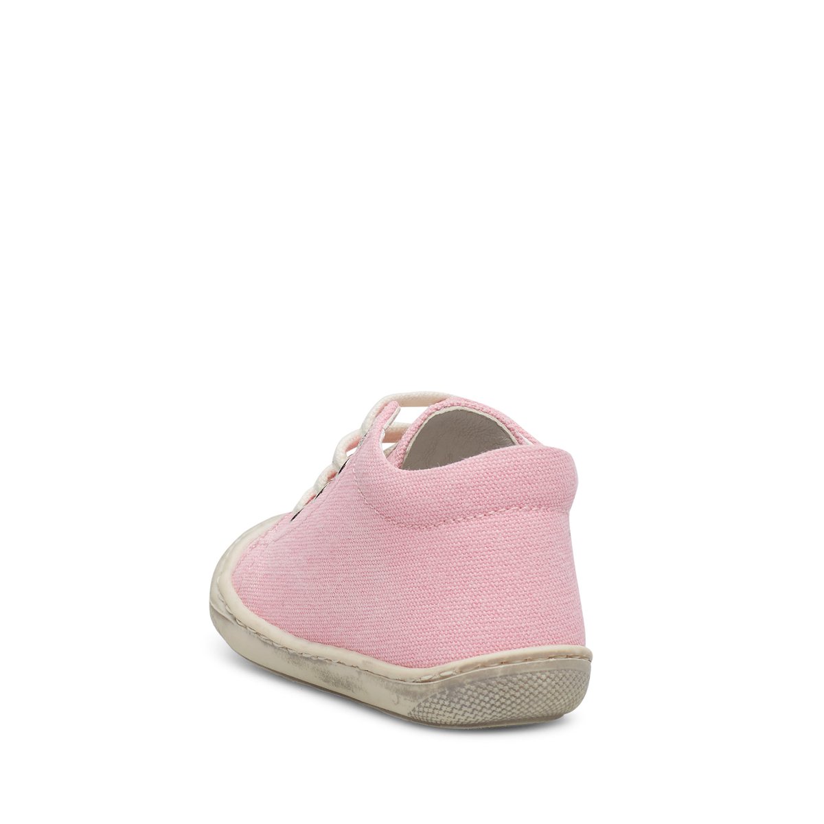Chaussures premiers pas en toile COCOON rose-, NATURINO