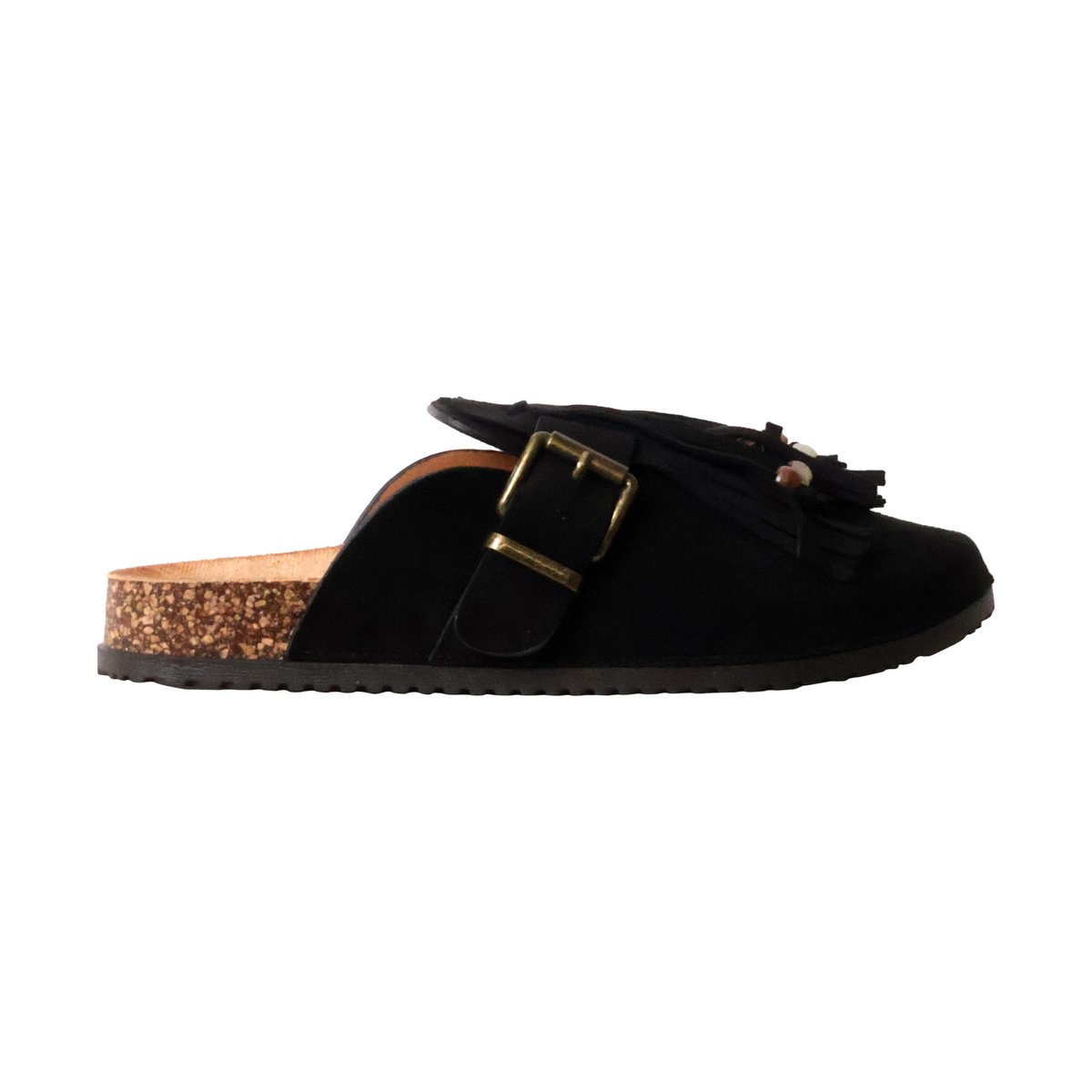 Mules Plates à Enfiler Joalice noir, ENZA NUCCI