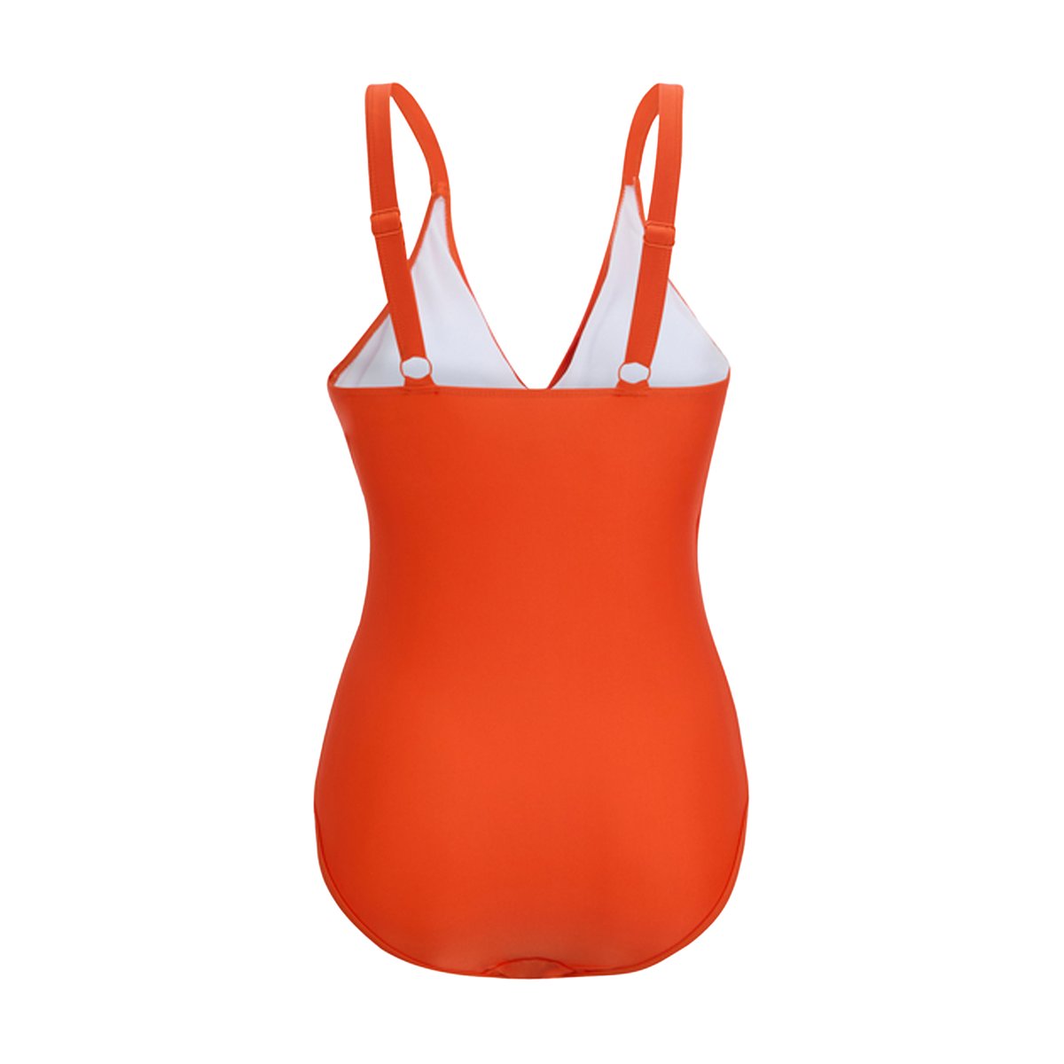 Maillot de bain 1 pièce motif/style uni BAYLENNE orange, REGATTA