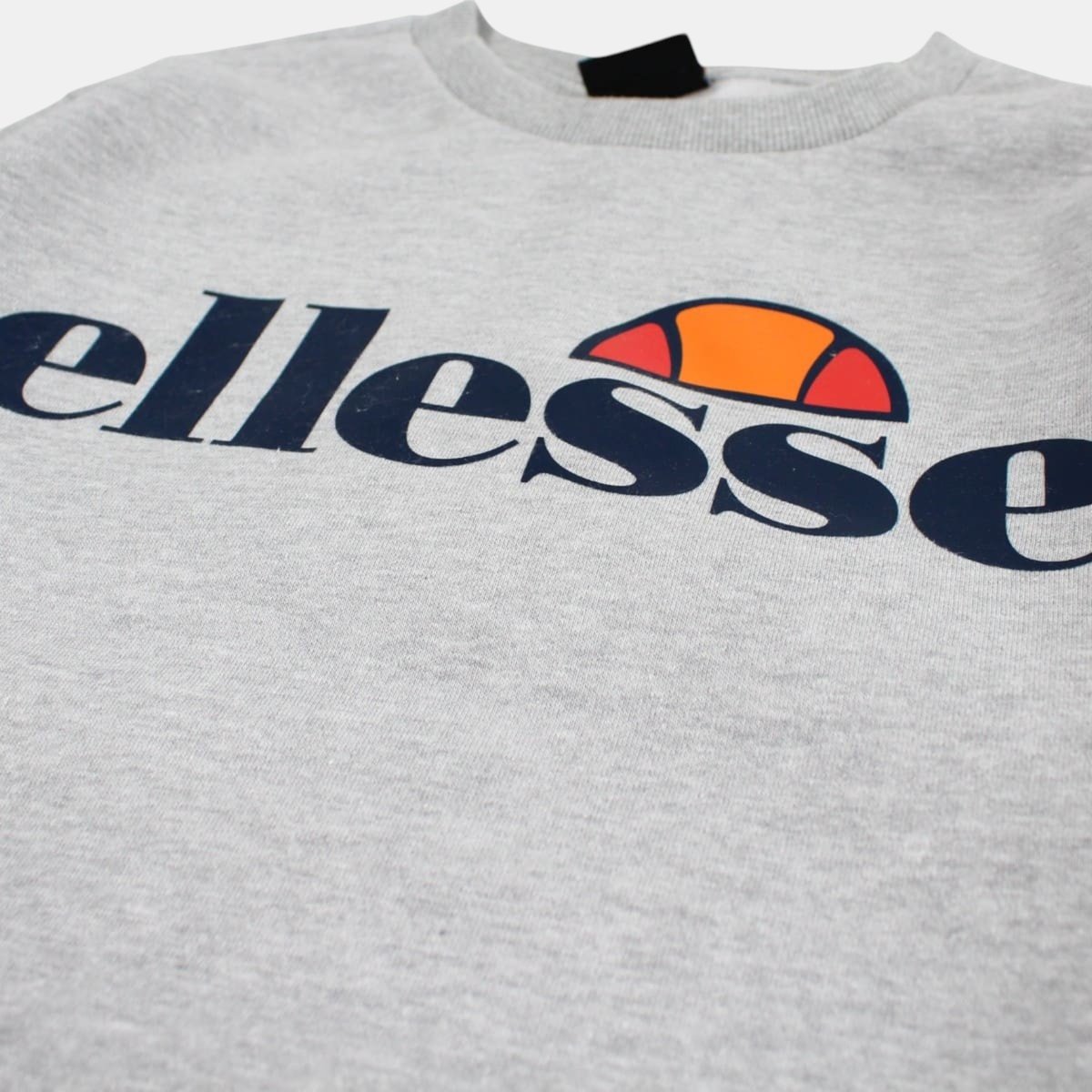 Sweat col rond imprimé, manches longues HERITAGE gris clair, ELLESSE