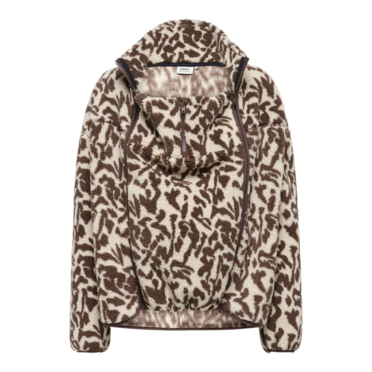 Sweat-Shirt En Polaire marron - bracken 1, ONLY