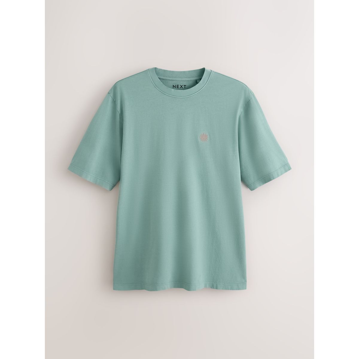 Pyjama en jersey délavé, lot de 2 vert/rose, NEXT