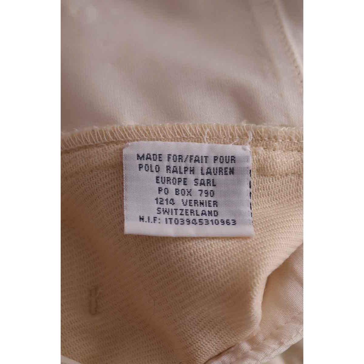 Pantalon droit - Très Bon État ecru, RALPH LAUREN