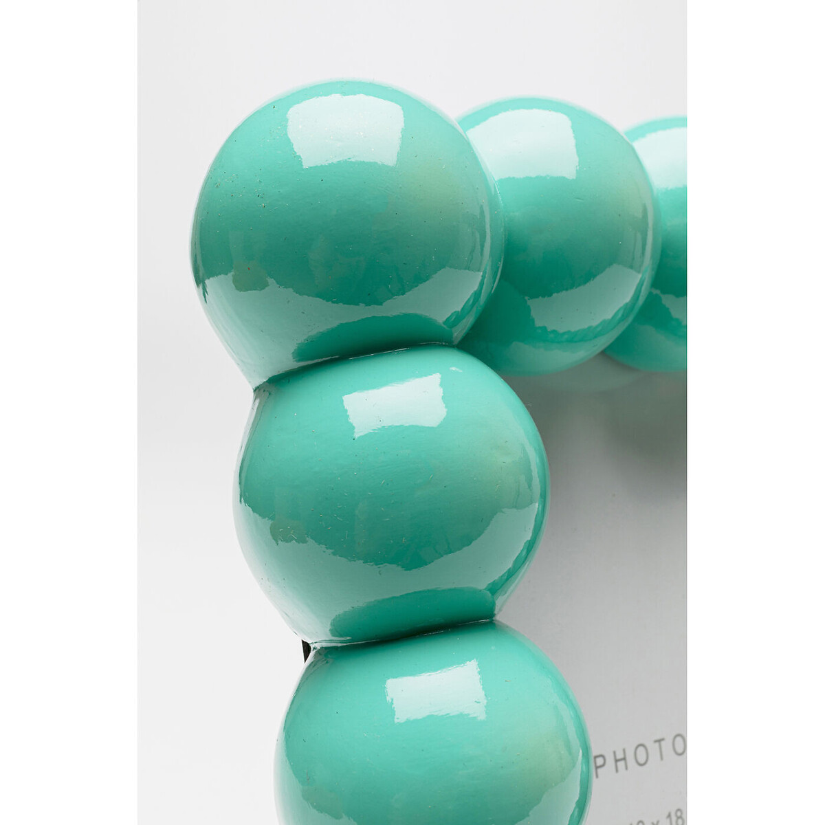 Cadre photo Bubble turquoise 13x18cm vert, KARE DESIGN