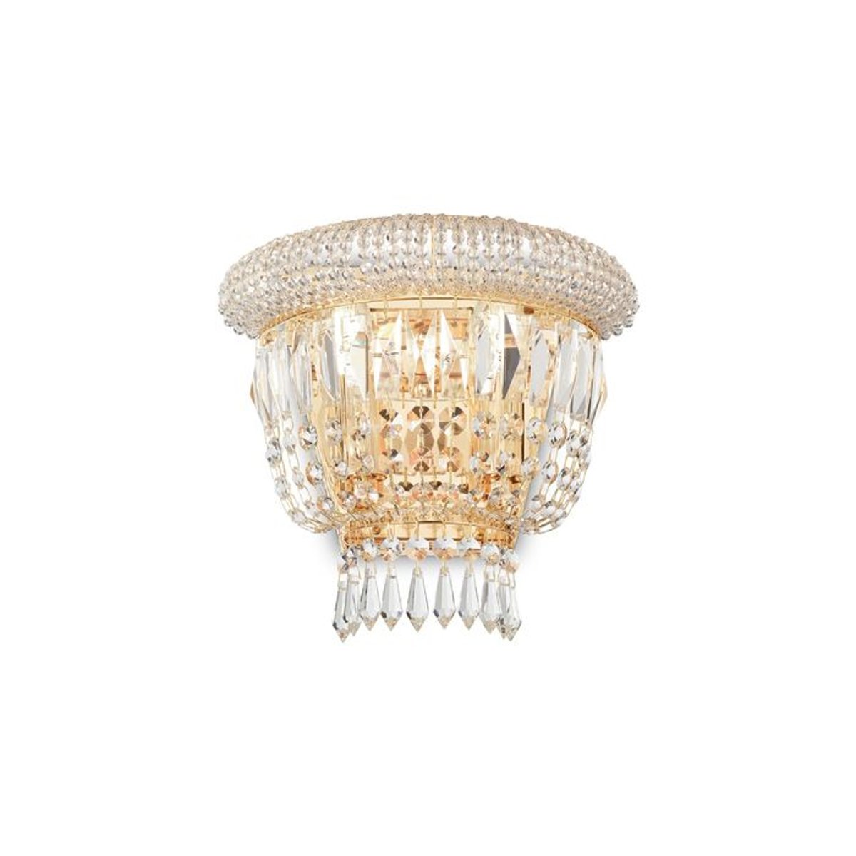Applique DUBAI laiton, IDEAL LUX