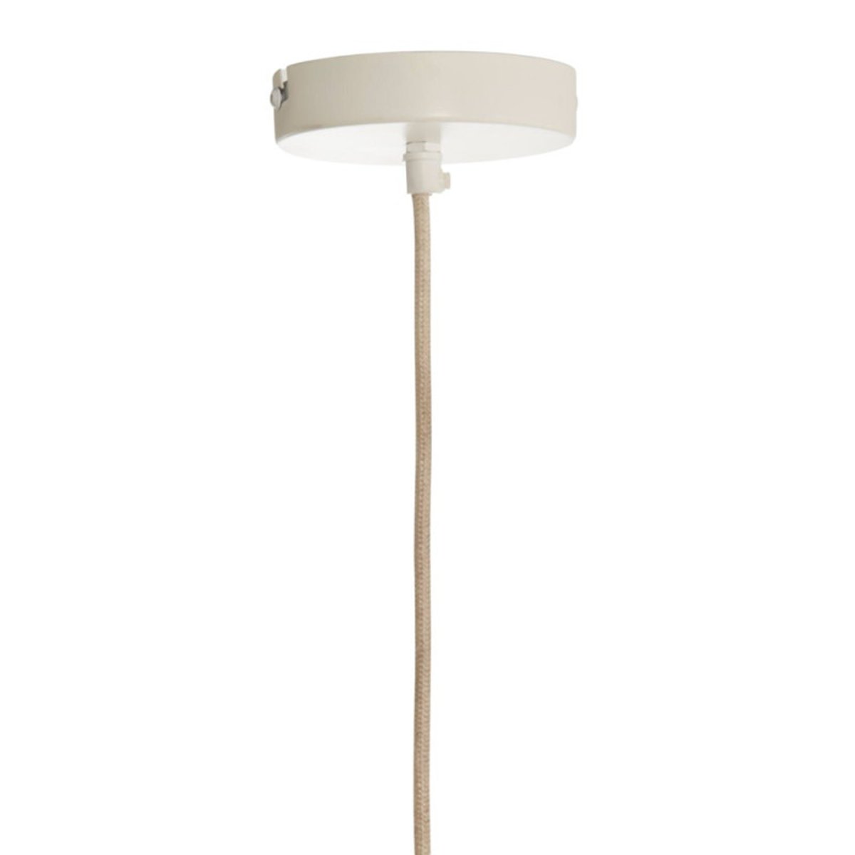 Suspension tissu blanc D40 Zubedo blanc, MILLUMINE