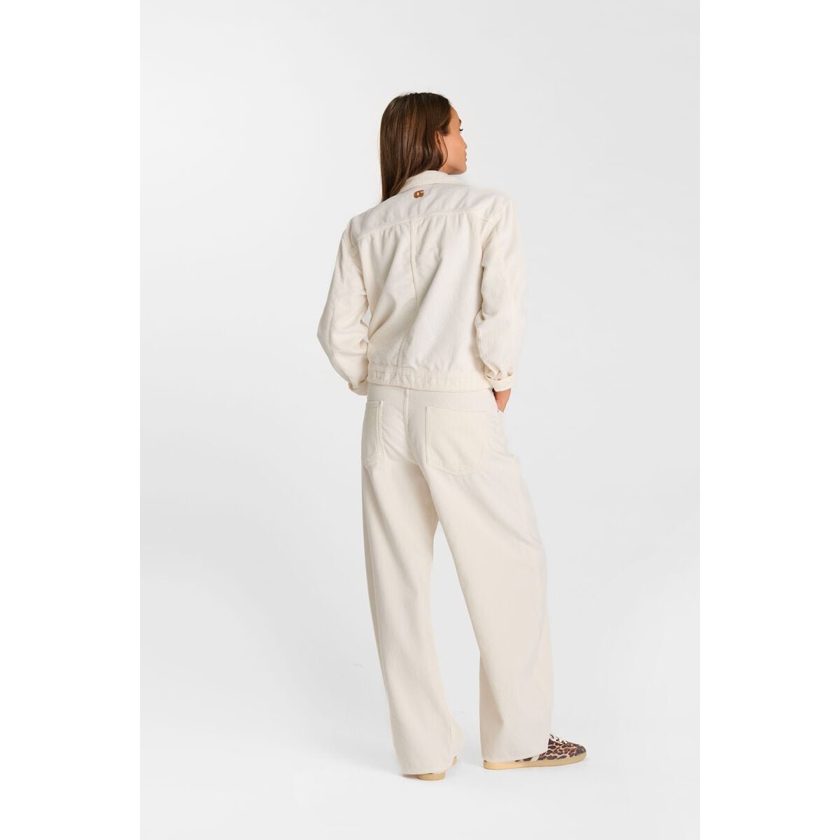 Pantalon loose, large RINAVELV ivory, LE TEMPS DES CERISES