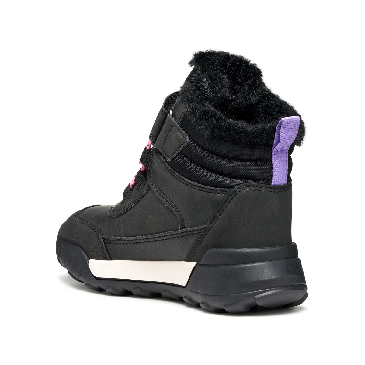 Bottines J TREKKYUP B ABX noir/lilas, GEOX