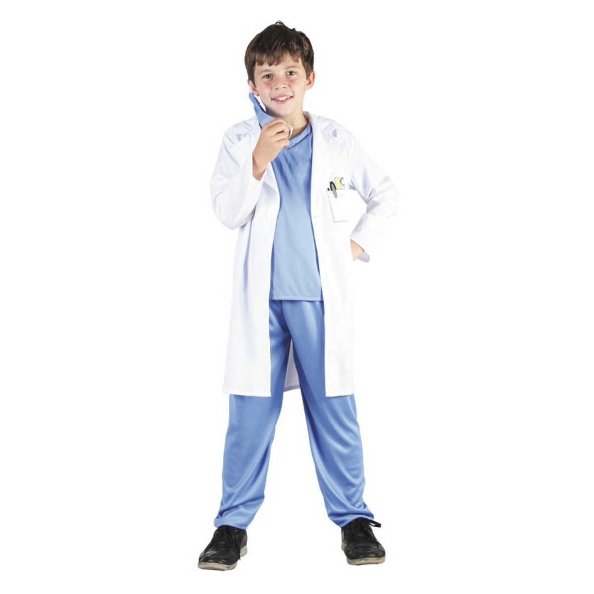 Blouse de docteur mixte enfant 7-9 ans couleur unique, PARTY PRO