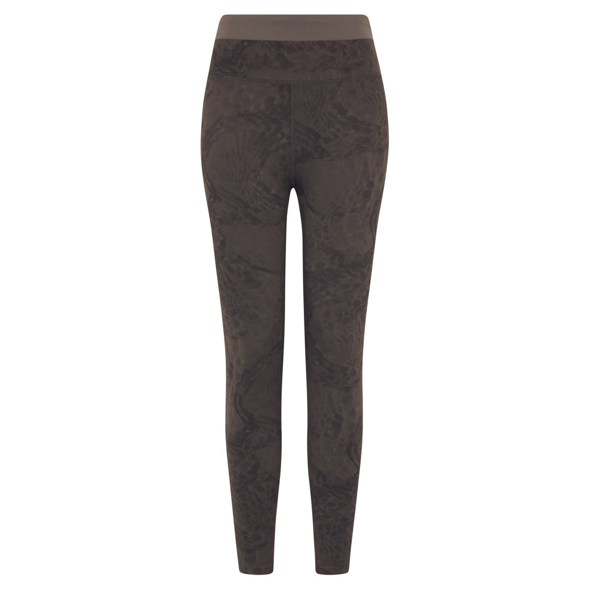 Legging de sport femme Ember Taille haute séchage rapide marron vison, BORN