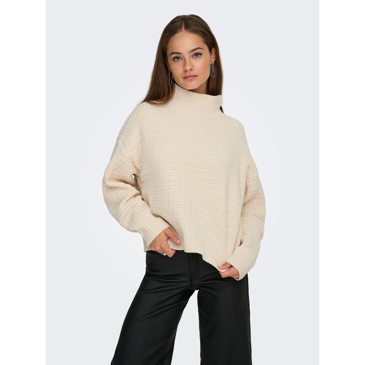 Pull En Maille whitecap gray, ONLY