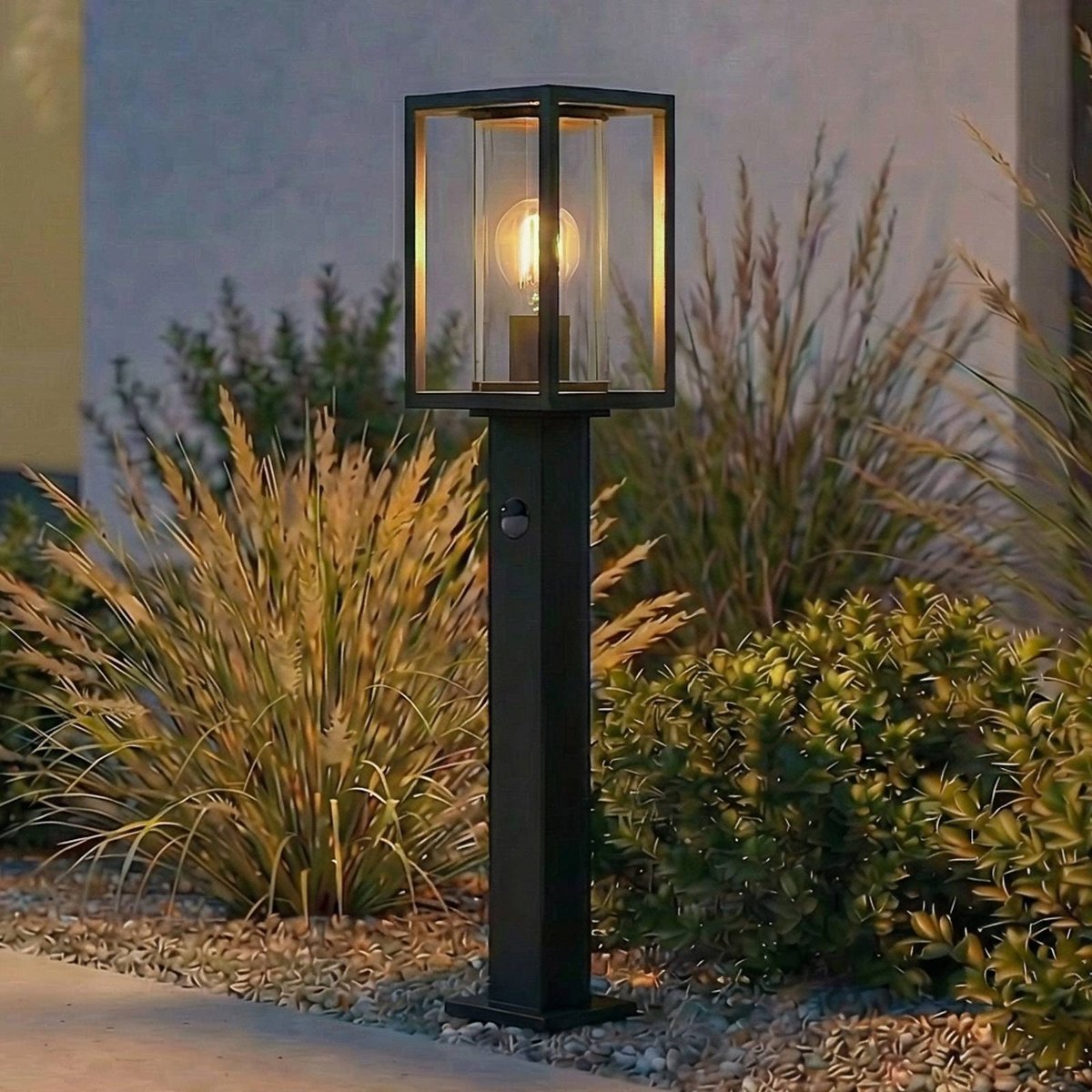 Luminaire extérieur en aluminium moderne anthracite, LUCANDE