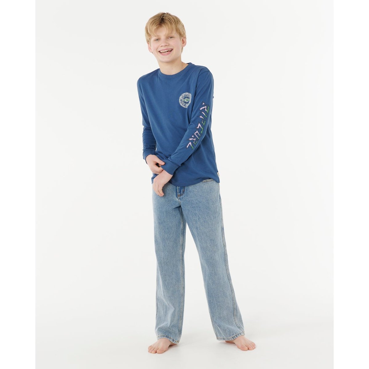 T-shirt à manches longues TROPIC DAZE bleu marine clair, RIP CURL