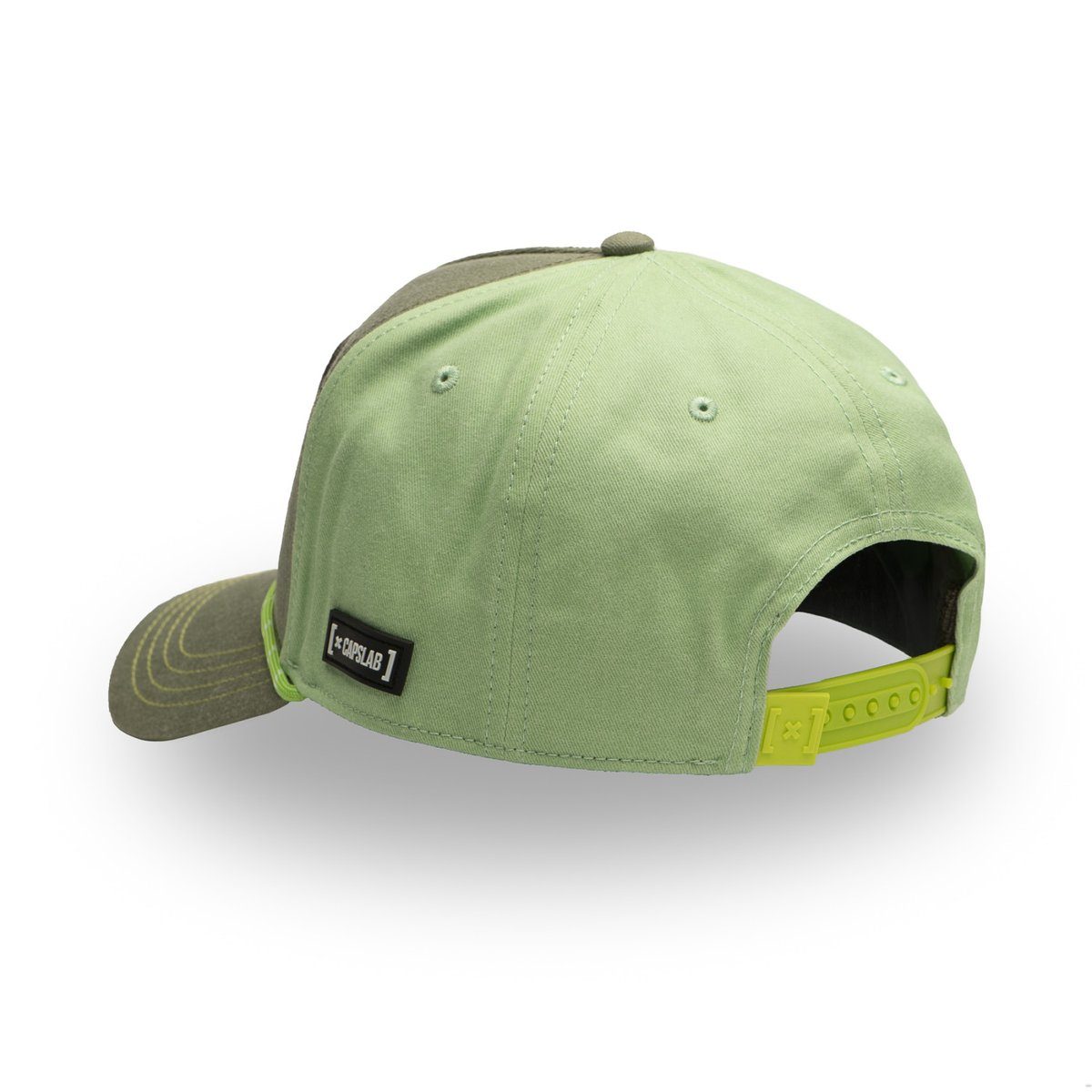Casquette baseball Rick & Morty vert clair/kaki, CAPSLAB