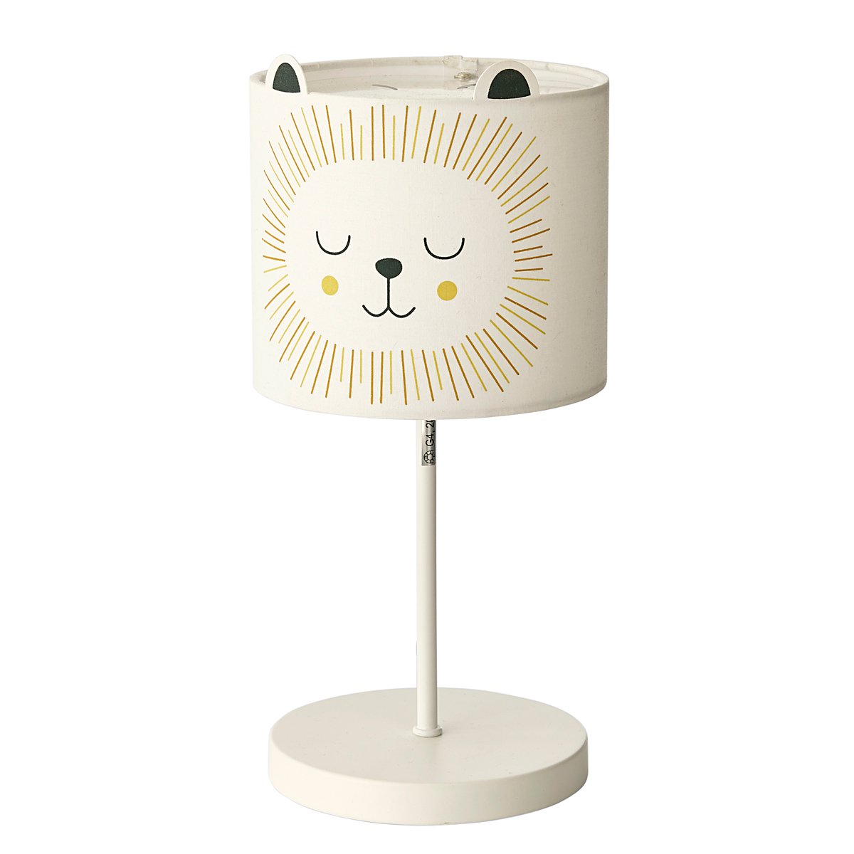 Lampe de chevet Lion beige, VERTBAUDET