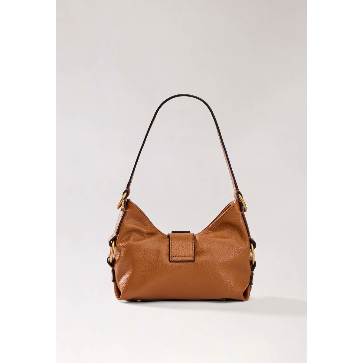 Mini Sac À Épaule Camden marron, GUESS