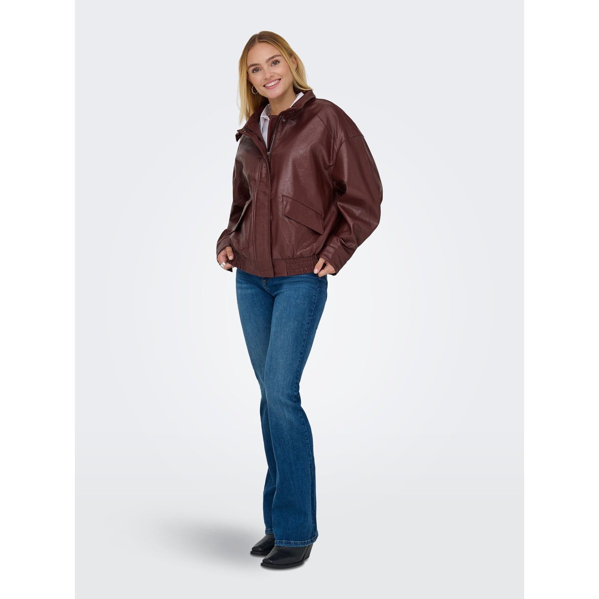 Veste Bomber rum raisin, ONLY