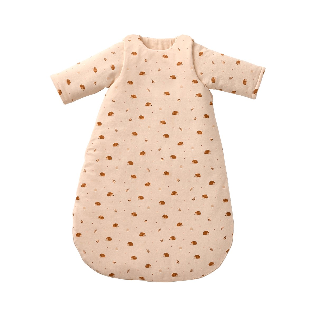 Gigoteuse Hérisson Manches Amovibles beige imprimé, VERTBAUDET