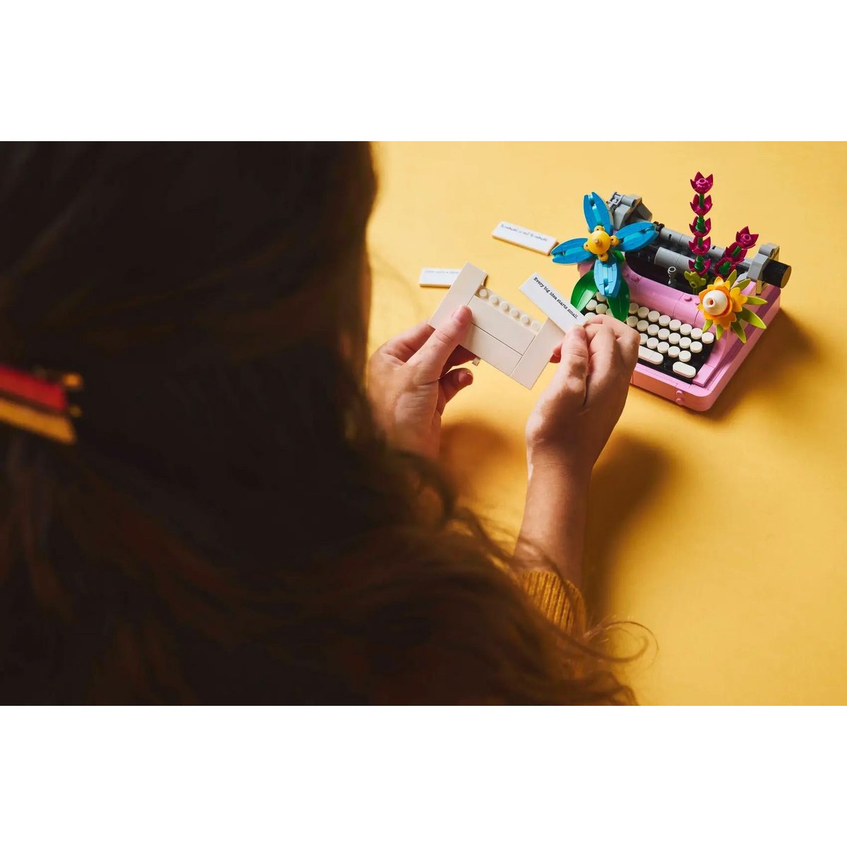 LEGO Creator - Machine à écrire florale 3-en-1 - 31169 pour enfants multicolore, LEGO