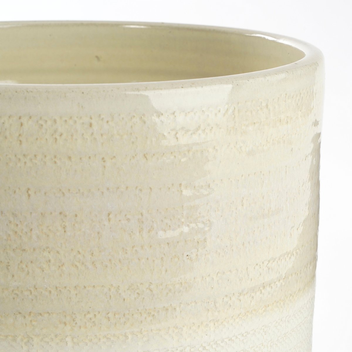 Cache-pot Ø22 cm OLOF crème, MICA DECORATIONS