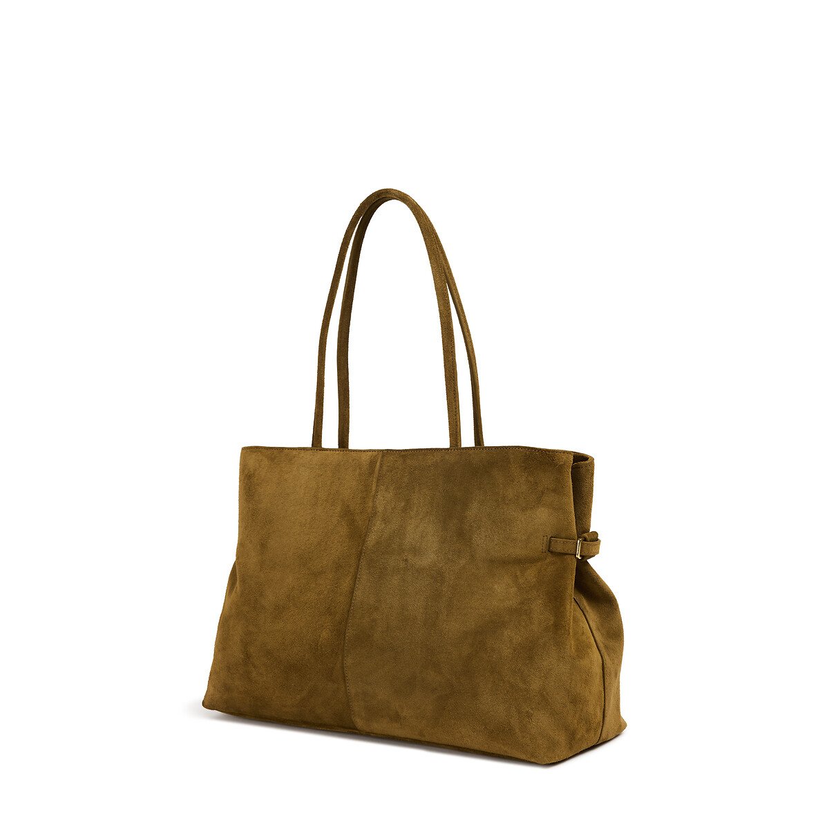 Pablo Suede Tote Bag tobacco, NAT & NIN