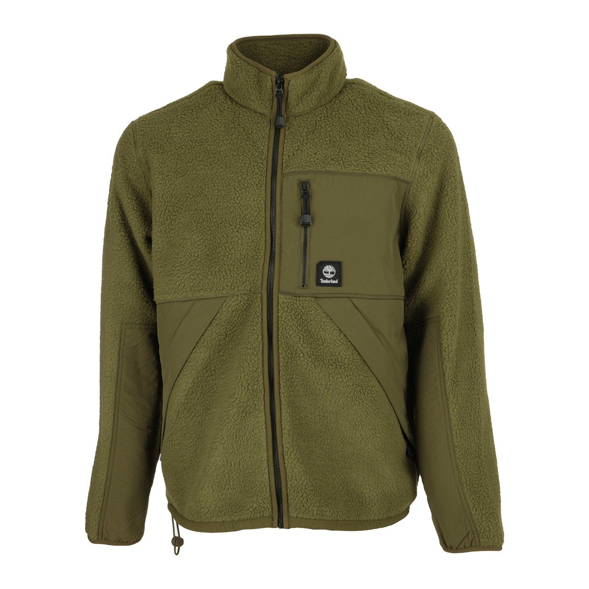 Polaire Sherpa Mix Media Fleece dark olive, TIMBERLAND