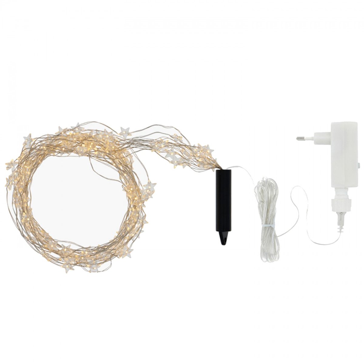 Guirlande lumineuse Trille Star Waterfall argenté, transparent, SIRIUS