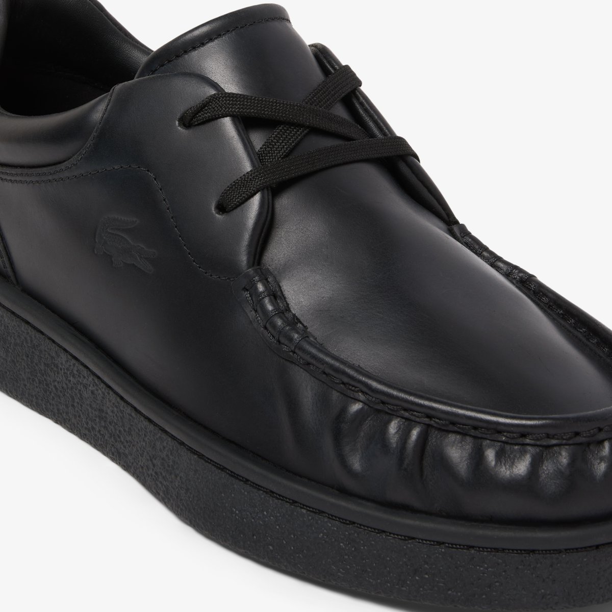 Sneakers Claylow homme en cuir noir-02h, LACOSTE