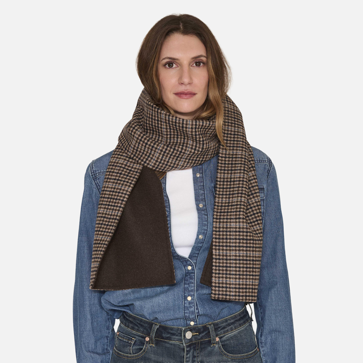 Echarpe FANETTE brown, MKT STUDIO