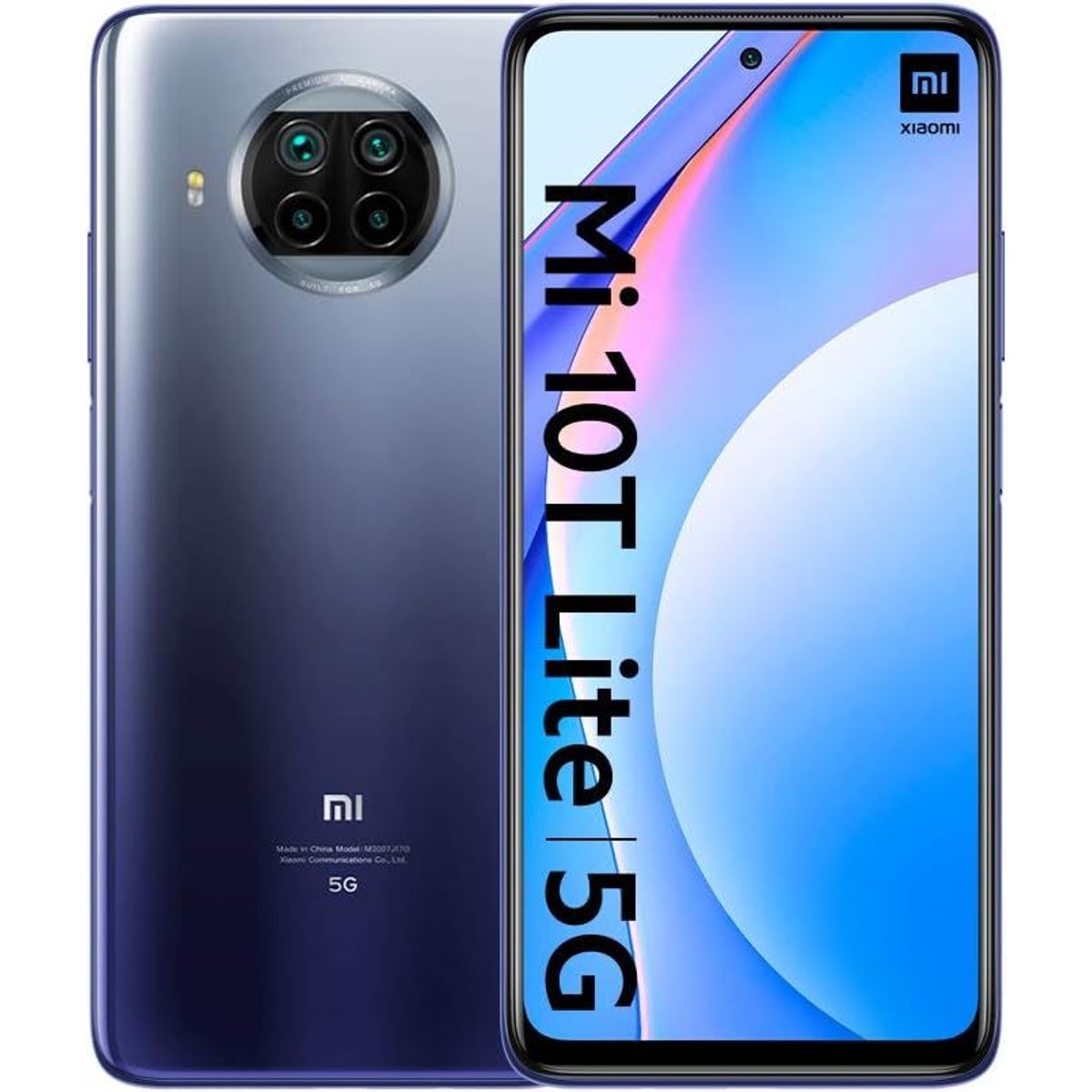 Smartphone Xiaomi Mi 10T Lite bleu - parfait état, XIAOMI