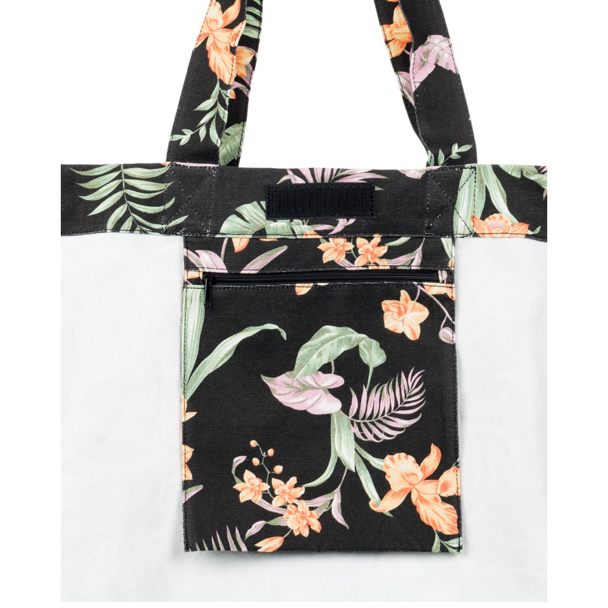 Grand sac tote ANTI BAD VIBES. noir anthracite island escape, ROXY