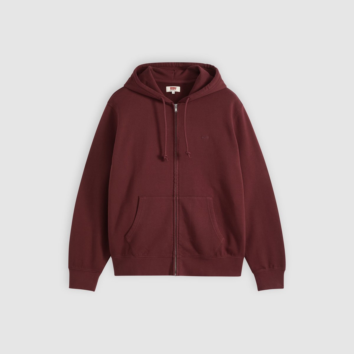Sweat à capuche zippé New Original violet - tawny port, LEVI'S