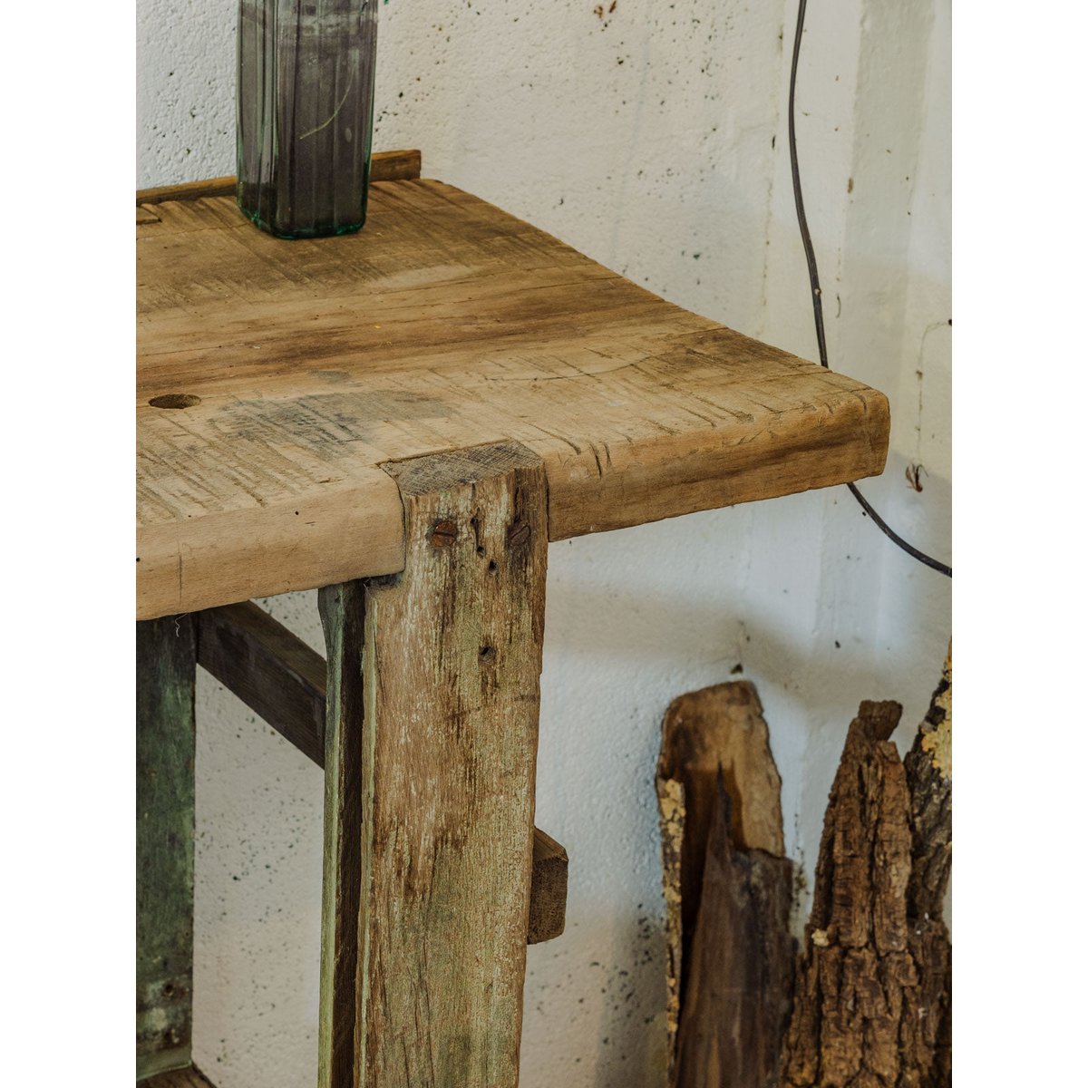 Etabli en bois Fernand N°383 - Bon état bois foncé, DEBONGOUT