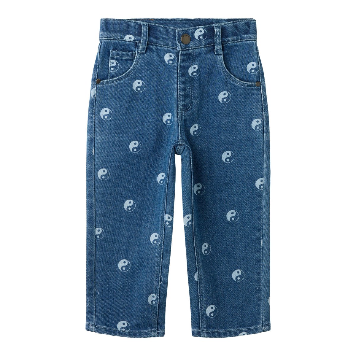 Jean Loose Fit bleu - dark blue denim1, NAME IT