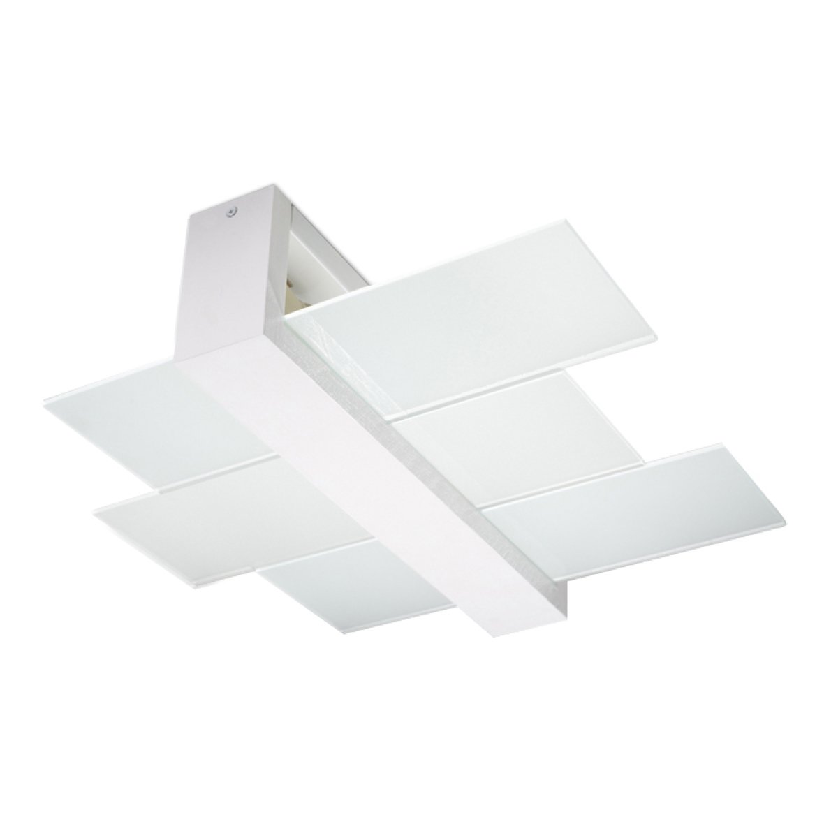 Plafonnier Bois Blanc E27 2 Feniks blanc, EDEN