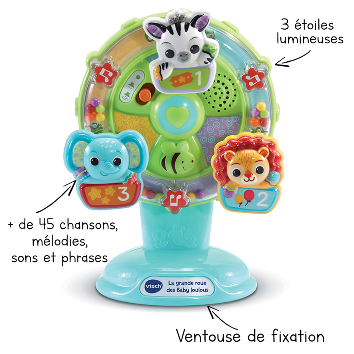 La grande roue des Baby loulous multicolore, VTECH