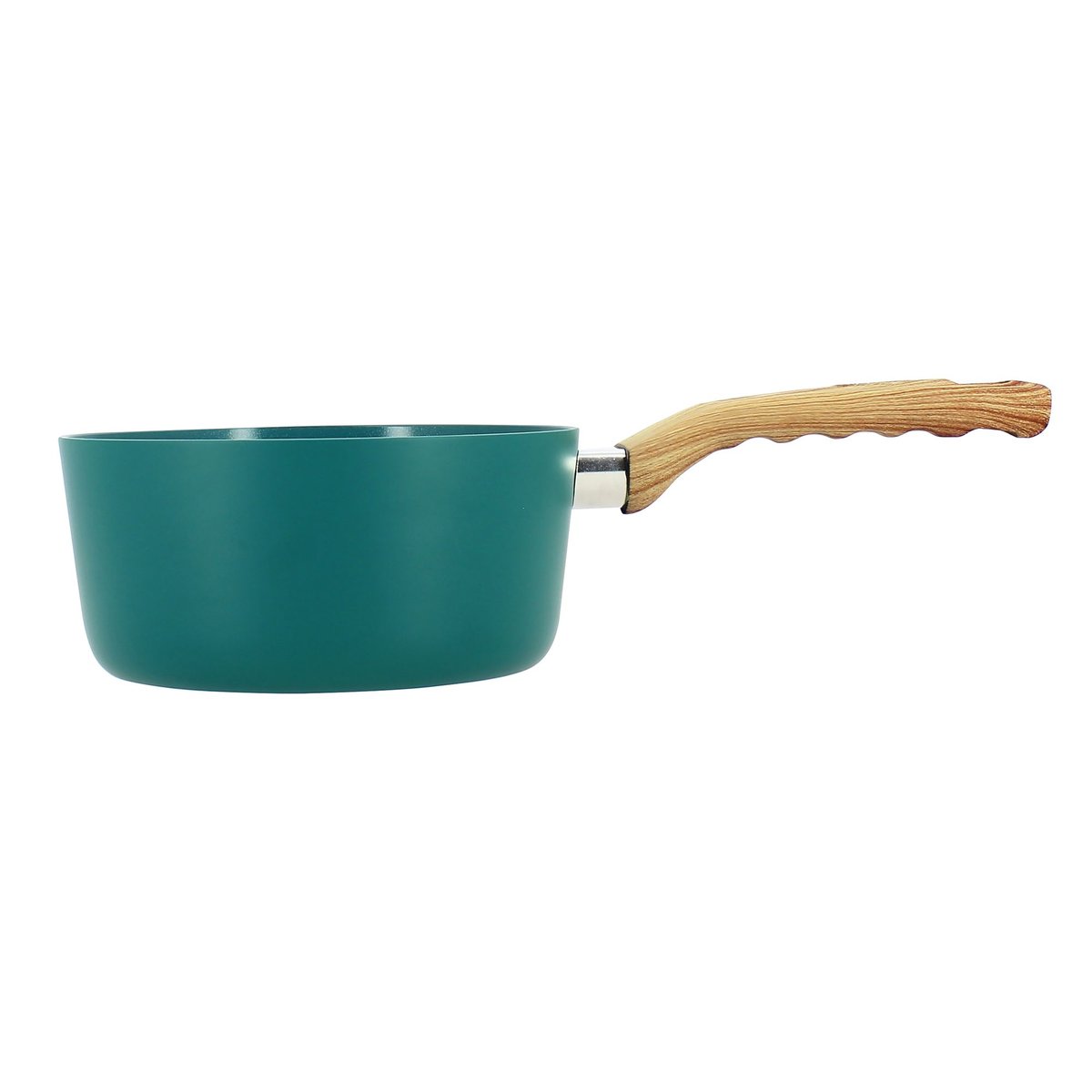 Casserole 20cm en aluminium recyclé, COLORAMA bleu canard, MENASTYL
