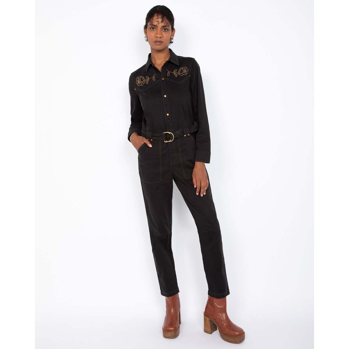 Combinaison western noir, SCHOTT