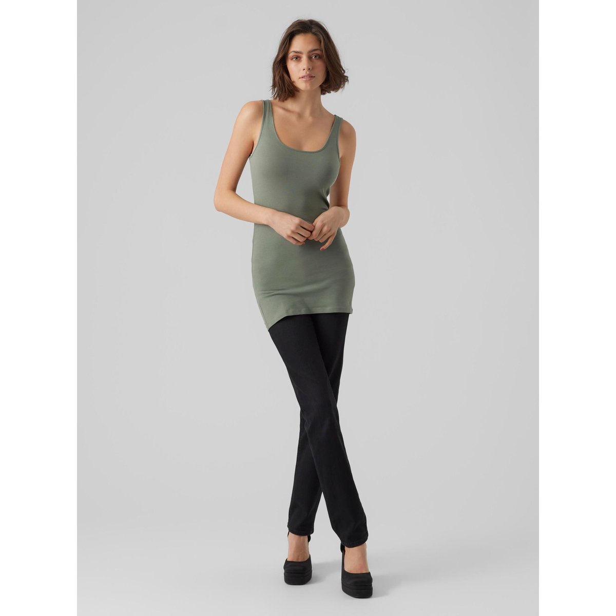 Débardeur black 1, VERO MODA