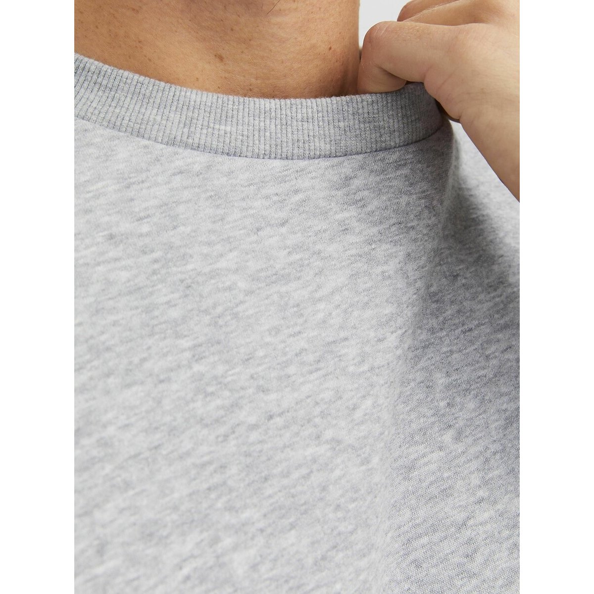 Crew Neck Sweatshirt light grey, JACK & JONES