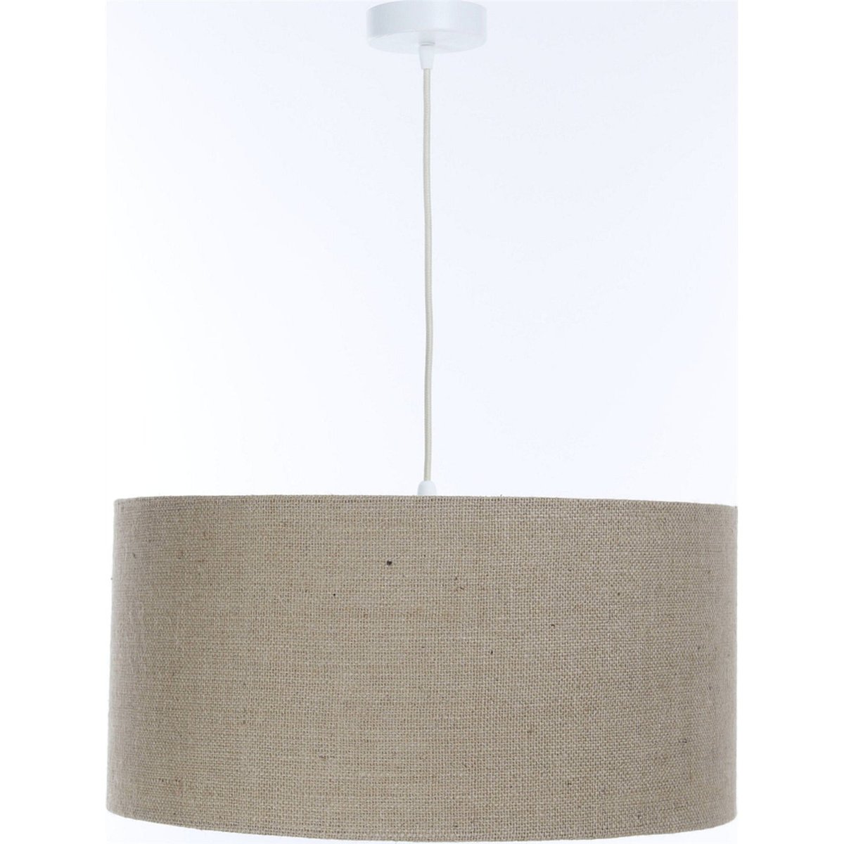 Suspension ronde en corde style boho Boho Elegant beige crème naturel, BPS KONCEPT