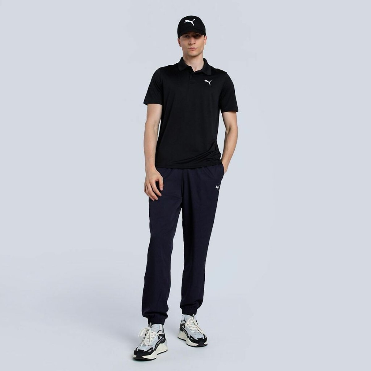 Pantalon de sport essentiel woven marine, PUMA
