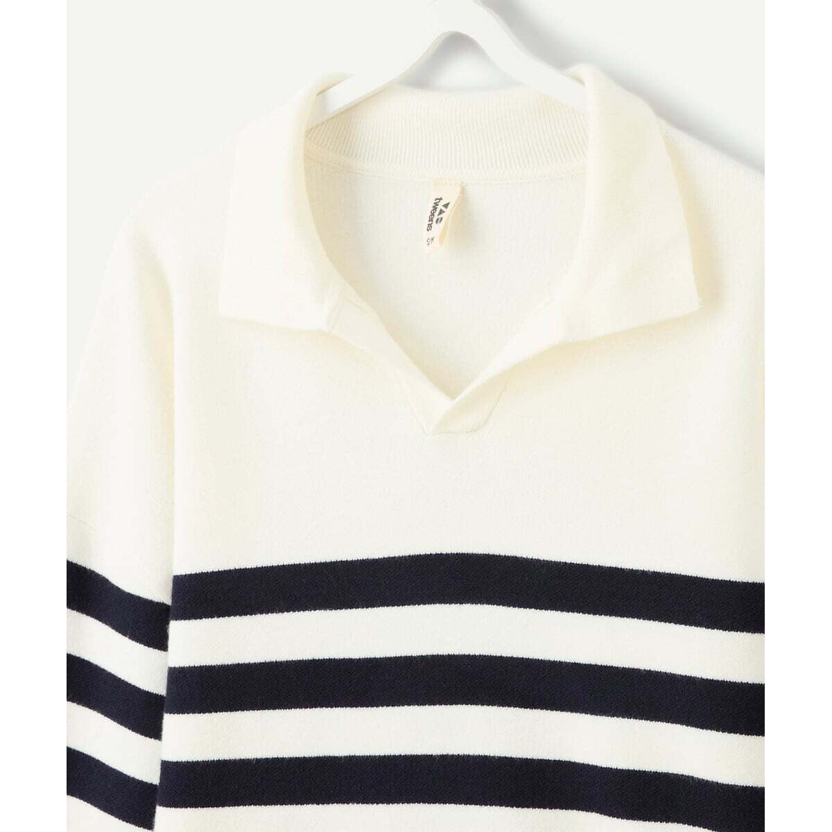 Jersey a rayas, cuello de polo rayas, TAPE A L'OEIL
