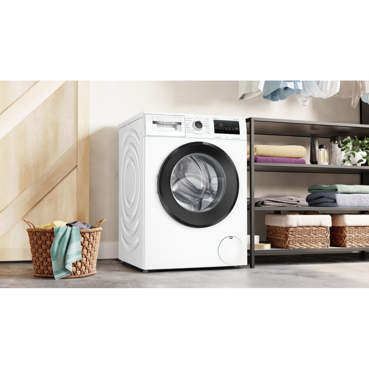 Lave linge hublot WAN2827QFR couleur unique, BOSCH
