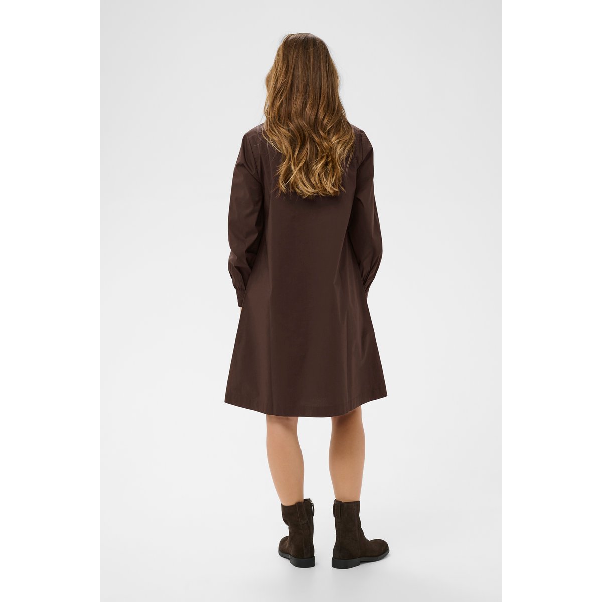Robe marron java, CREAM