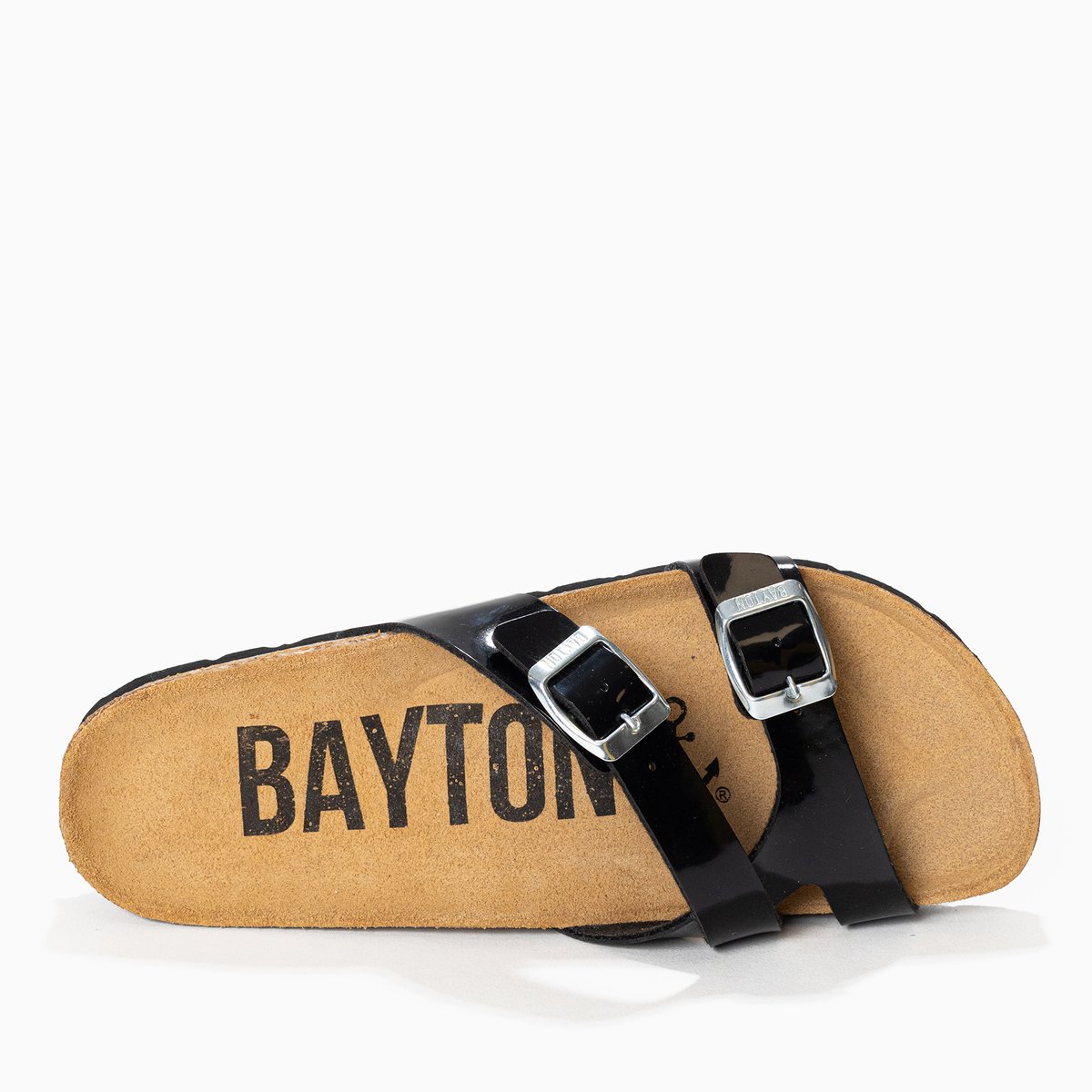 Sandales CLEO noir, BAYTON