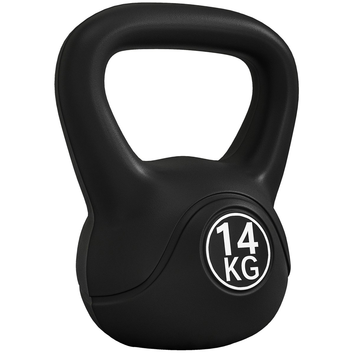 Kettlebell Sable Noir noir, HOMCOM
