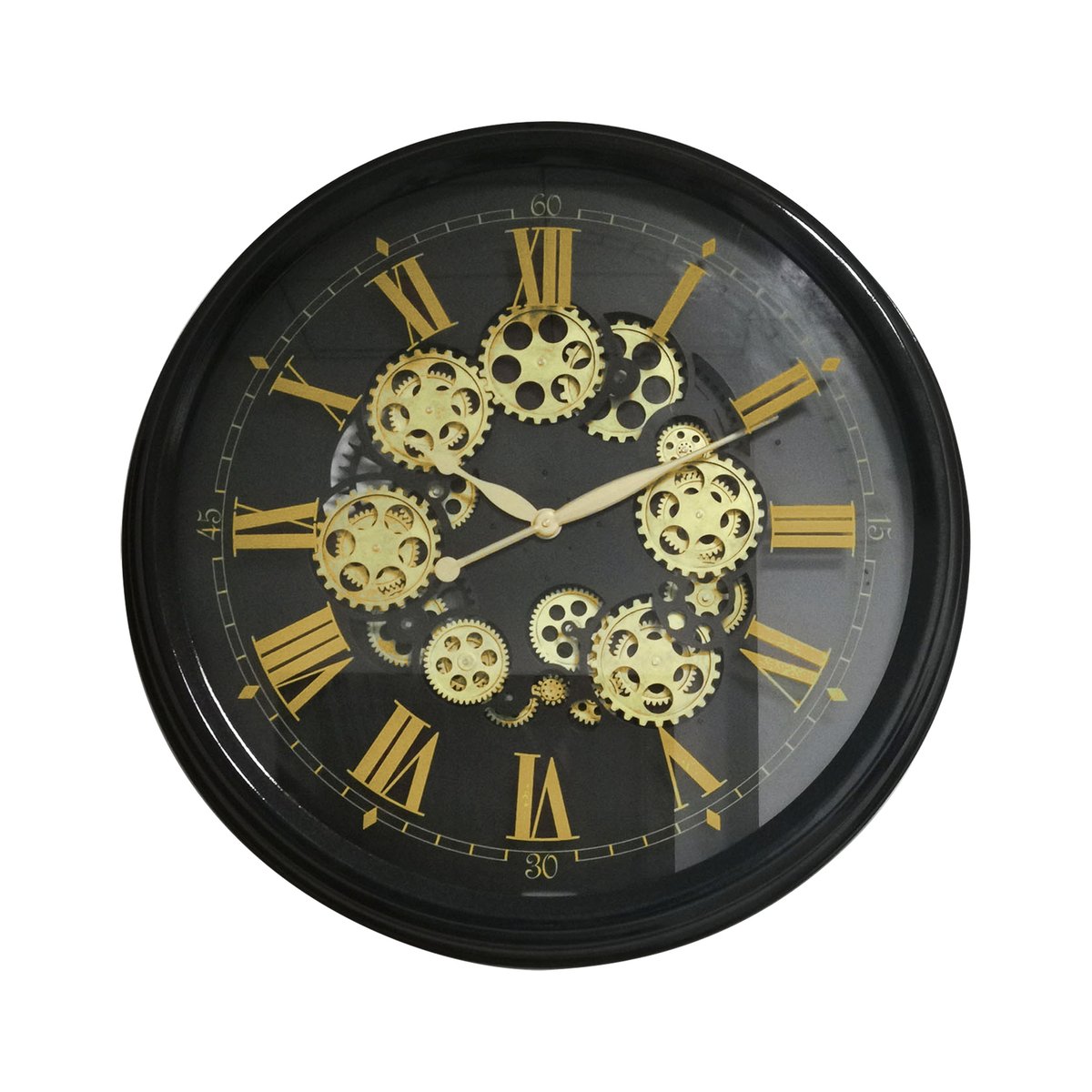 Horloge mécanismes 80cm noir, EMDE