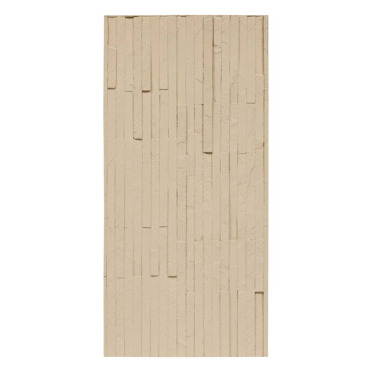 Sticker mural effet parement CARY beige, ATMOSPHERA