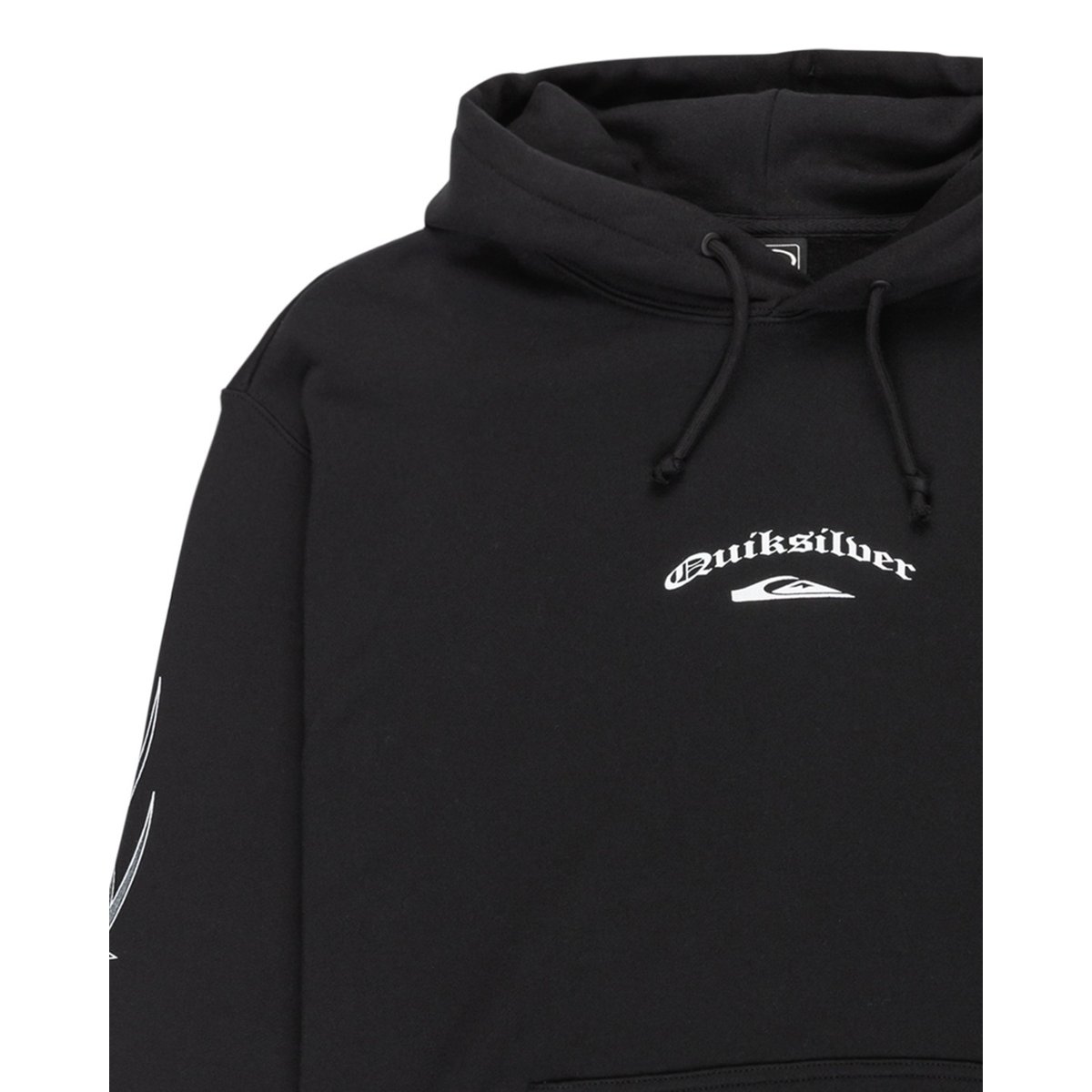 Sweat à capuche STRETCH TRIBAL noir black, QUIKSILVER